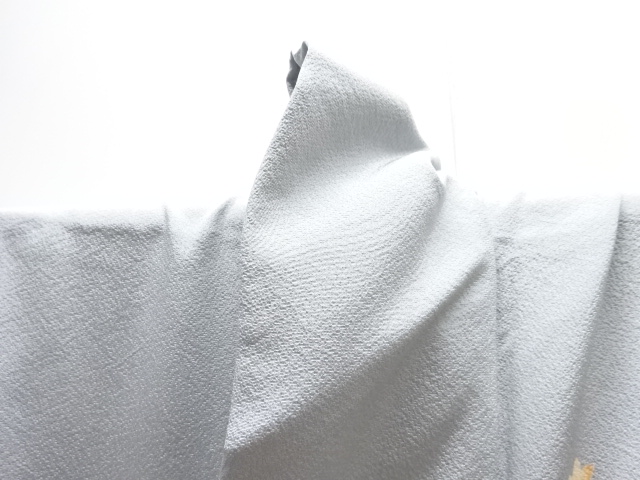  作家物　菊楓模様刺繍訪問着